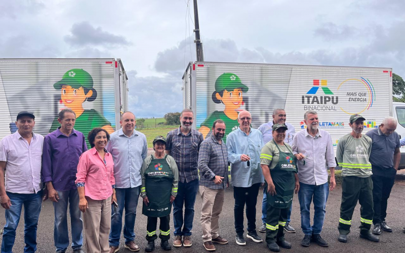 CISPAR participa da inauguração da UVR de Paraíso do Norte com entrega de caminhões e equipamentos para fortalecer a col